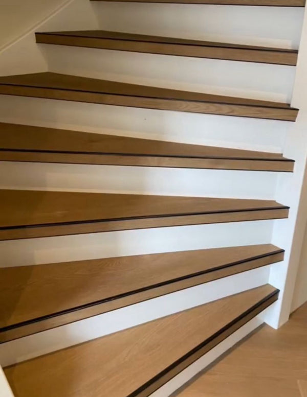 Alleen tredes bekleden
